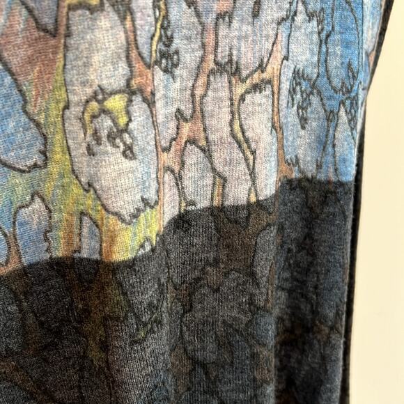 $165 Alberto Makali Cardigan ART
Wool Blend Open Front Long Sleeve Sweater LARGE - Picture 7 of 14